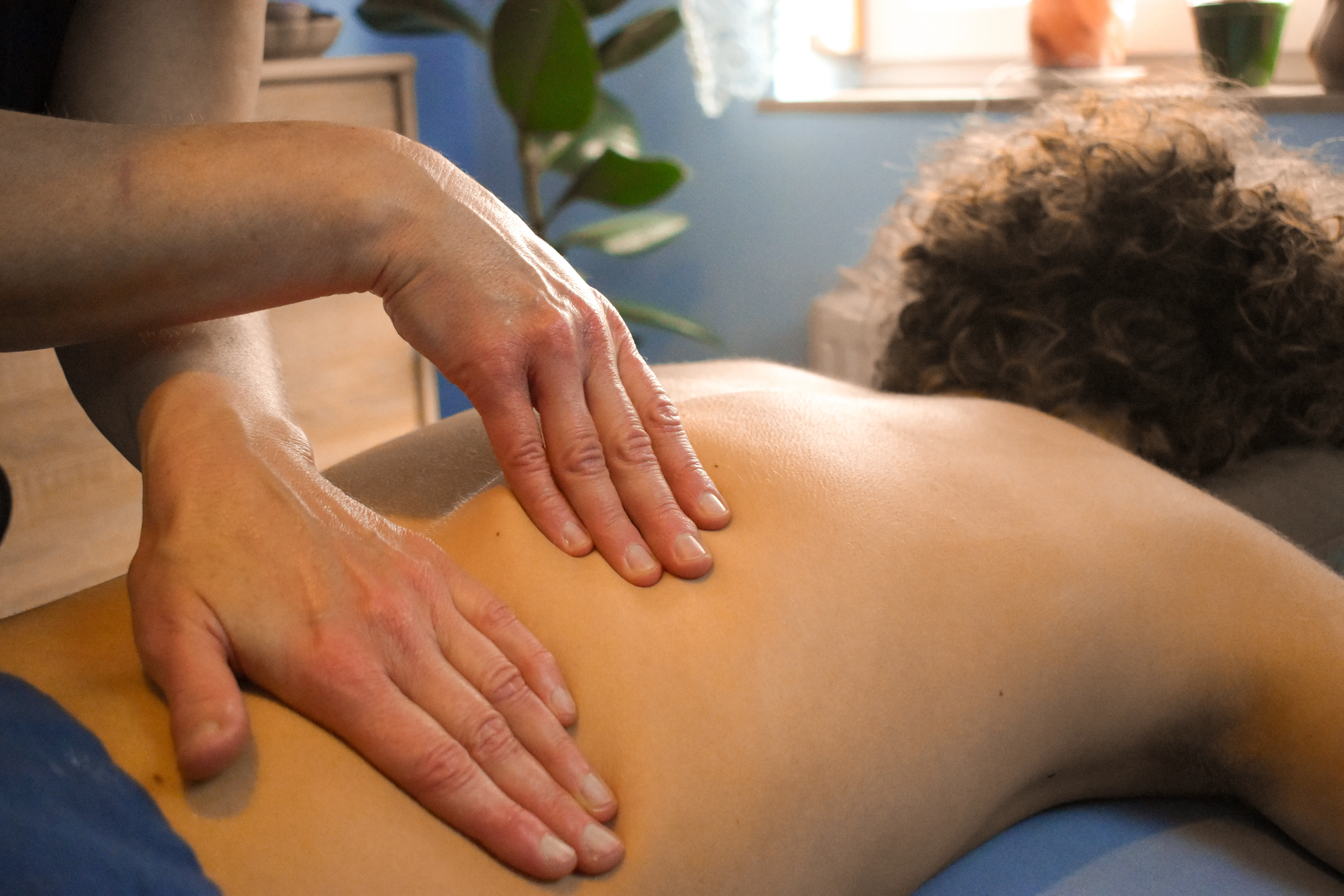 Svédmasszázs hangulatkép